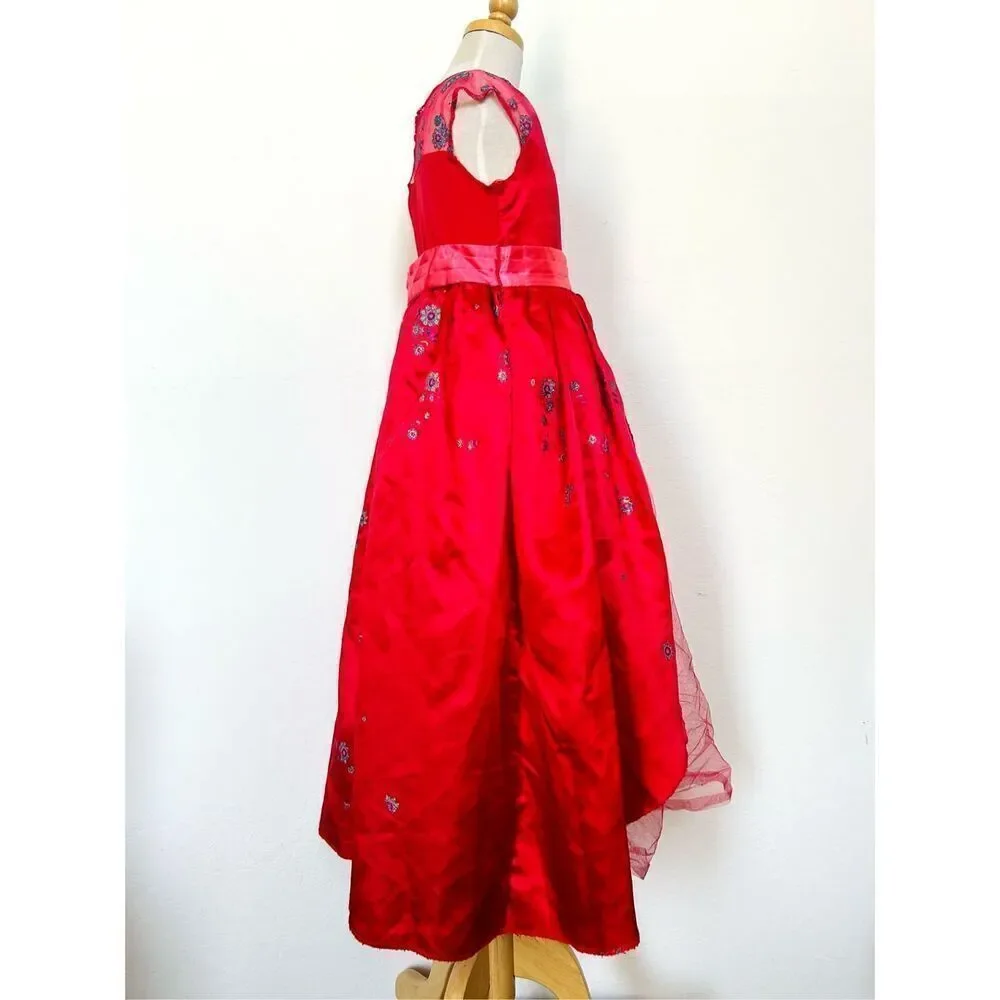Disney Girls 4-6x Elana of Avalor Dress Halloween Costume